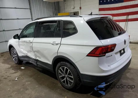 2021 Volkswagen Tiguan S z USA, uszkodzony, nr VIN 3VV0B7AX5MM007593